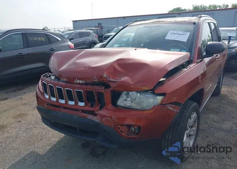 2012 Jeep Compass Latitude from USA, damaged, VIN 1C4NJDEB9CD621285